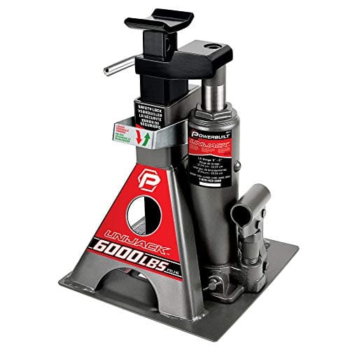 Powerbuilt 620471 Unijack (3-Ton Jack + Stand in One), Amazon product photo